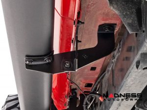 Jeep Gladiator JT Side Steps - Oval Nerf Steps - Rough Country